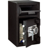 SentrySafe Front Loading Depository Safe DH-109E - 14"W x 15-5/8"D x 24"H, Black