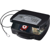 SentrySafe Compact Portable Security Box Safe P008E Elec. Lock, 10"W x 7-15/16"D x 2-15/16"H,Black