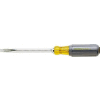 Stanley 66-093 Vinyl Grip Square Blade/Standard Slotted Tip 1/4" x 4"