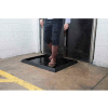 NoTrax® Sani-Trax® Plus Disinfectant Entrance Mat 2-1/2" Thick 2-5/8' x 3-1/4' Black