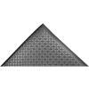 Akro Diamond-Cushion 1/2" Thick Anti-Fatigue Classic Floor Mat, 3' x 6' Black