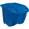 Suncast BH181212 18 Gallon Stacking Hopper Bin, Blue w/Blue Lid, Price Each, Sold In Pack of 8 - Pkg Qty 8