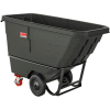 Suncast® Standard Duty Plastic Tilt Truck, 3/4 Cu. Yd. Cap, 1400 Lbs. Cap, Black