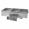 Hot Food Well Unit, Drop-In, Electric, (2) 12" x 20" 120V