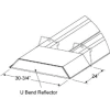 SunStar U-Bend Reflector Kit - For U-Shaped Infrared Tube Heaters 43488000
