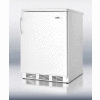 Summit Freestanding Counter Height All Refrigerator 5.5 Cu. Ft. White
