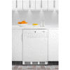 Summit-32"H All-Refrigerator For Built-In Use Under ADA Comp Counters, Front Lock