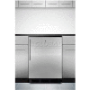 Summit Built In Undercounter All Refrigerator 5.5 Cu. Ft. Stainless Steel