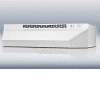 Summit-24"W Ductless Range Hood, White Finish