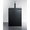 Summit SBC635MBI - Beer Dispenser, Built-In Residential, 5.6 Cu. Ft., 24"W x 33-1/2"H, Black