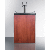 Summit SBC635MBIFRTWIN - Beer Dispenser, Built-In Residential, 5.6 Cu. Ft., 24"W x 33-1/2"H, Black