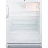 Summit-ADA Comp Commercial Glass Door Refrigerator, Freestanding Use, Lock
