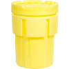 SpillTech® 65 Gallon OverPack Salvage Drum with Lid A65OVER - Polyethylene - Yellow