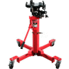 Sunex Tools 7796 1/2 Ton Air & Hydraulic Telescopic Trans Jack, Universal Saddle, Foot Activated