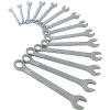 Sunex Tools 9715A 14 PC. 6-19MM Metric Raised Panel Combination Wrench Set W/ Storage Pouch