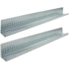 Metal Shelves - Galvanized 3 x 48 (2 pc)