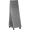 Pegboard Tool Cart - Galvanized 48 x 16