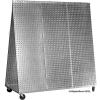 Alligator Board Pegboard Tool Cart - Galvanized 48 x 48