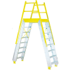 Equipto 1530X06 Ship Cross Over, 35" Overall Width, 6 Stairs