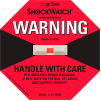 SpotSee ShockWatch® L-47 Impact Indicators, 50G Range, Red, 50/Box