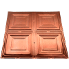 Great Lakes Tin Syracuse 2' X 2' Lay-in Tin Ceiling Tile in Vintage Bronze - Y50-09