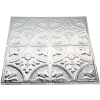 Great Lakes Tin Jamestown 2' X 2' Lay-In Tin Ceiling Tile in Clear - Y51-04