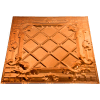 Great Lakes Tin Toledo 2' X 2' Lay-in Tin Ceiling Tile in Copper - Y55-08