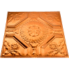 Great Lakes Tin Rochester 2' X 2' Nail-up Tin Ceiling Tile in Copper - T58-08
