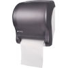 San Jamar Tear-N-Dry Essence&#153; Automatic Roll Towel Dispenser, Classic Black Pearl - T8000TBK