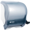 San Jamar Element Lever Roll Towel Dispenser, Classic Transparent Arctic Blue - T950TBL