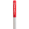 114604C Round Dome Utility Electric Marker, White Pole 78"H, 54" Above Ground, Red