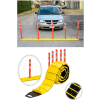3192-00003 Traffic Guard Portable Speed Bump with Delineators and Reflectors, 10'L