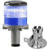 3337-00004 Solar Powered LED Strobe Lights, Blue Bulb