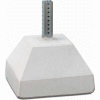 250 lbs. Concrete Base with 18" Nesting Sleeve (Accepts 2" Square Post)