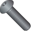 M5 x 0.8 x 20mm Button Socket Cap Screw - Steel - Black Oxide - DIN 125B - Class 10.9 - Pkg of 100