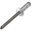Multi-Grip Blind Rivet - 3/16 x 3-6 - Dome Head - .188 - .375 Grip Range - Aluminum/Steel - 250 Pk