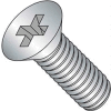 M6 x 1.0 x 40mm Machine Screw - Phillips Flat Head - Steel - Zinc - DIN 125B - Pkg of 100