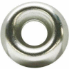 #10 Countersunk Finishing Washer - .268/.236" I.D. - .012/.02" Thick - Brass - Plain - Pkg of 100
