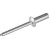 Pop Blind Rivet - 3/32 x 3-2 - Button Head - Up to 1/8" Grip - Aluminum/Aluminum - USA - Pkg of 500