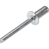 Pop Blind Rivet - 3/16 x 6-4 - Countersunk Head - Up to 1/4" Grip - Aluminum/Steel - Pkg of 500