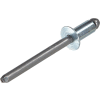 Pop Blind Rivet - 1/8 x 4-4 - Countersunk Head - Up to 1/4" Grip - Steel/Steel - USA - Pkg of 500