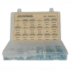 400 Piece Metric Machine Screw Assortment - M3 to M6 - Phillips Pan Head - Steel - Zinc