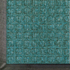 WaterHog® Classic Entrance Mat Waffle Pattern 3/8" Thick 3 x 8' Lt Blue
