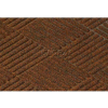 WaterHog Fashion Diamond Mat, Dark Brown 4' x 6'