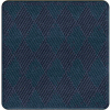 Waterhog Cargo Mats with Classic Pattern, 36" x 35", Navy - 3902610003070