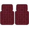 Waterhog Car Mats with PawPrint Pattern, Large, Bordeaux, Front Set of 2 - 3908600001070