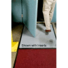 Clean Stride® Mat Rubber Frame w/Carpet 36.5" x 92.5" Red/Black