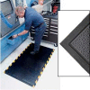 Happy Feet Textured Mat 1/2" Thick 3' x 5' Black