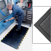 Happy Feet Grip Mat 1/2" Thick 3' x 5' Black