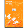 Dax® Poster Frame, Wall Mountable, Horizontal/Vertical, 24" x 36", Plastic, Black